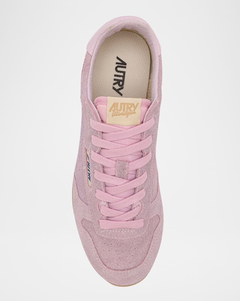 Windspin Retro Suede Low-Top Sneakers