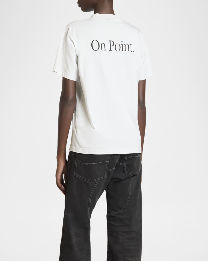 Balenciaga Small Fit Printed T-Shirt | Neiman Marcus