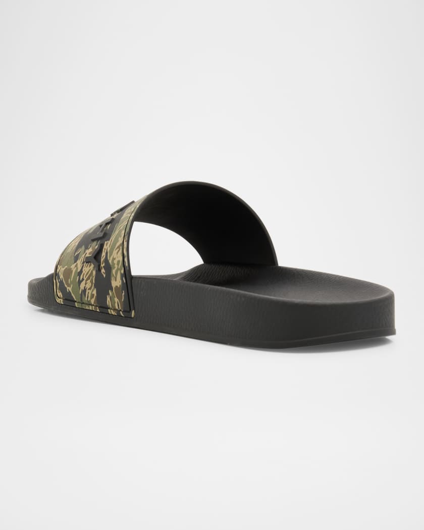 Men's Camouflage Logo Slide Sandals