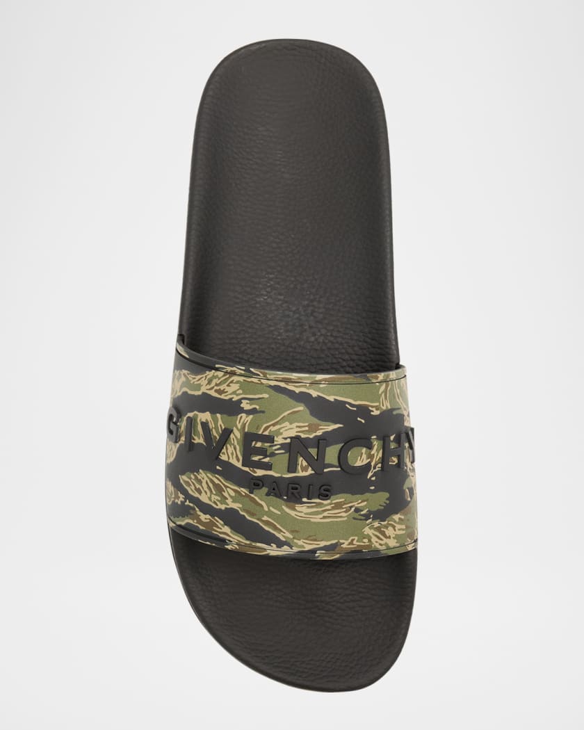 Men's Camouflage Logo Slide Sandals