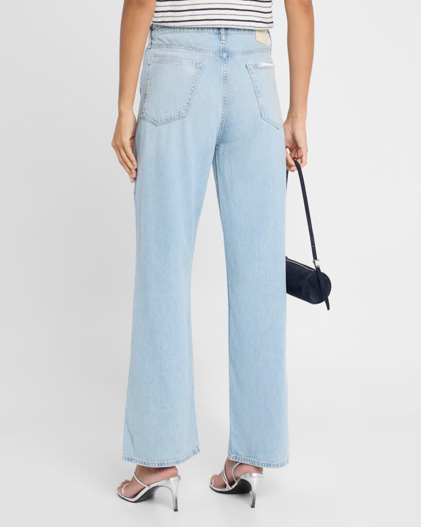 Featherweight Logan Mid-Rise Wide Relaxed Jeans