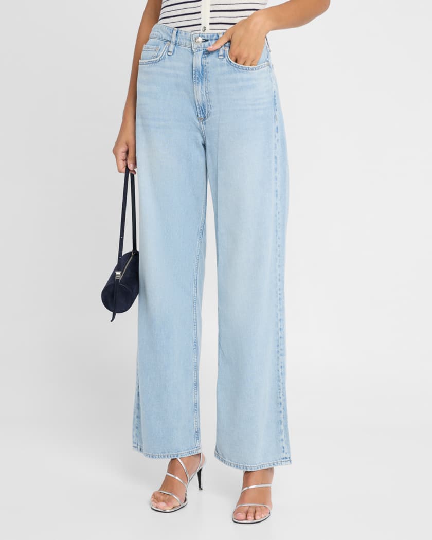 Featherweight Logan Mid-Rise Wide Relaxed Jeans