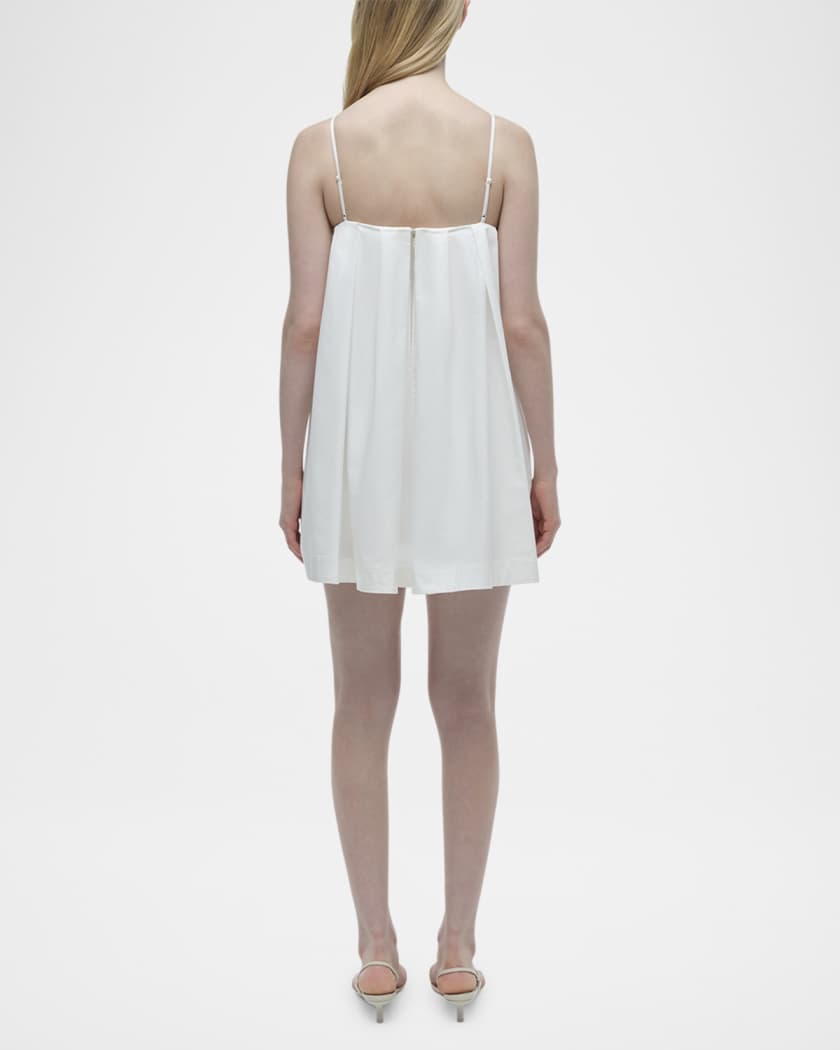 Kendall Sleeveless Button-Front Mini Dress