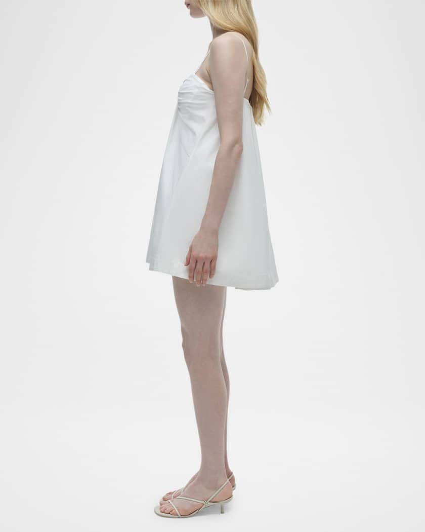 Kendall Sleeveless Button-Front Mini Dress