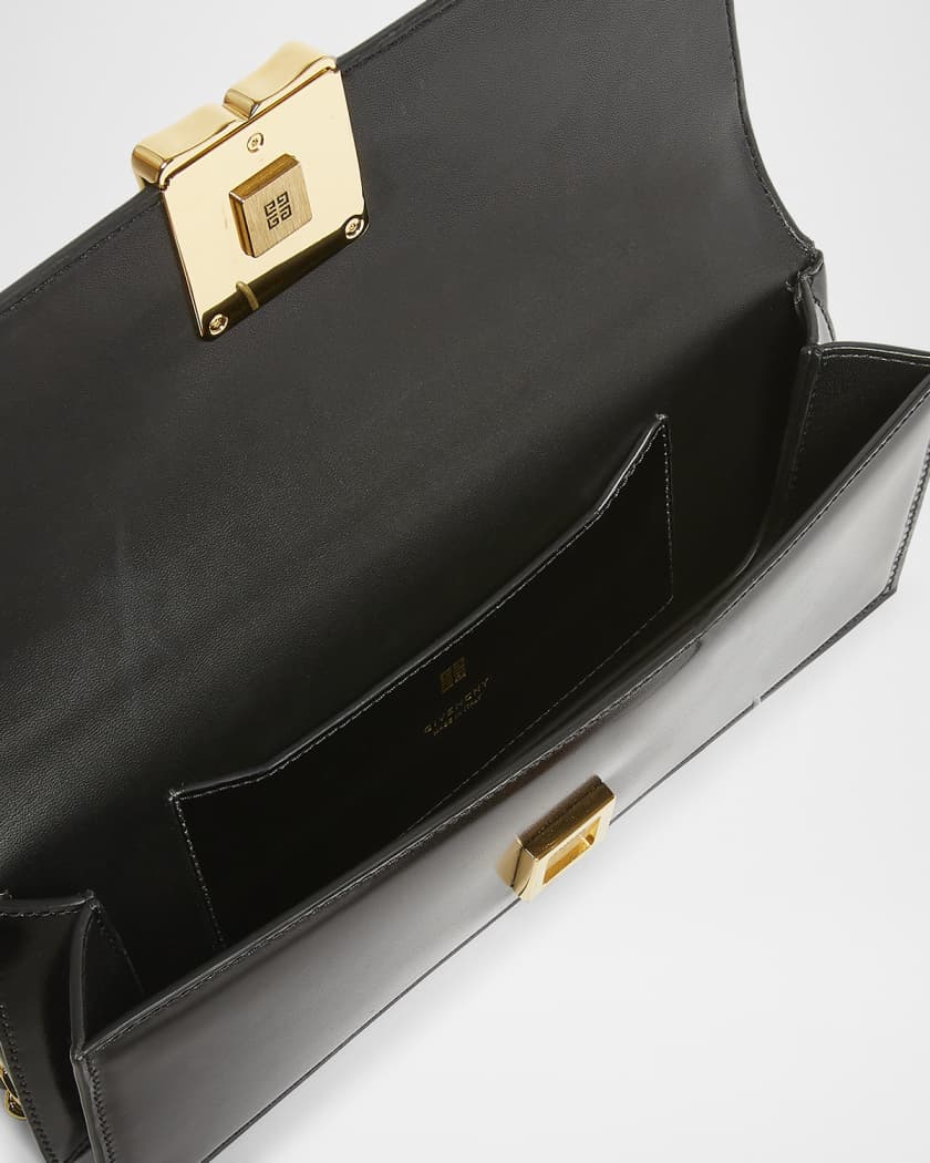 4G Liquid Small Chain Shoulder Bag in Leather