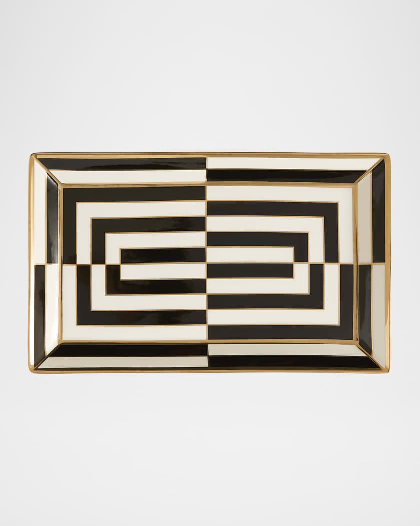 Op Art Rectangle Serving Tray