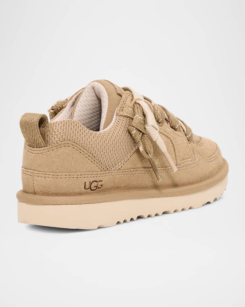 Kid's Lo Lowmel Mesh & Suede Low-Top Sneakers