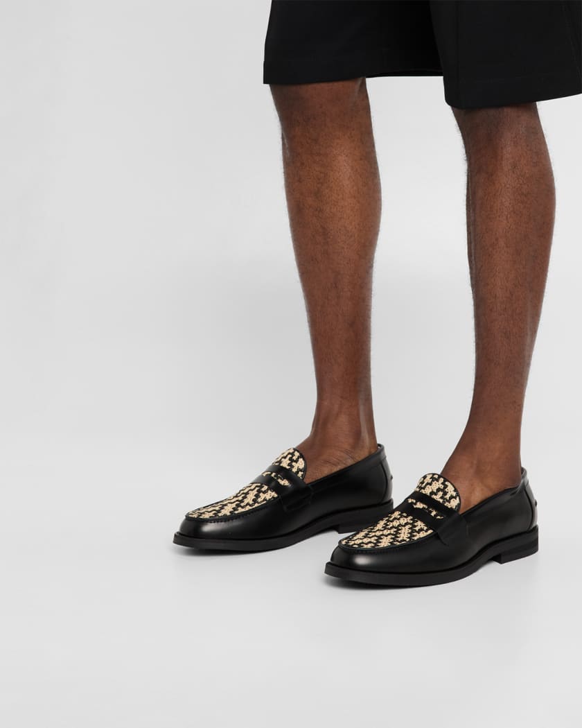 Men's Wilde Bombay Rattan Penny Loafers