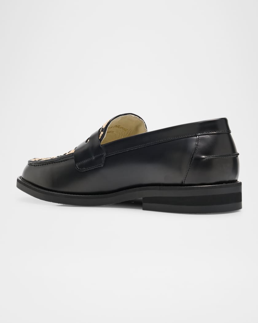 Men's Wilde Bombay Rattan Penny Loafers