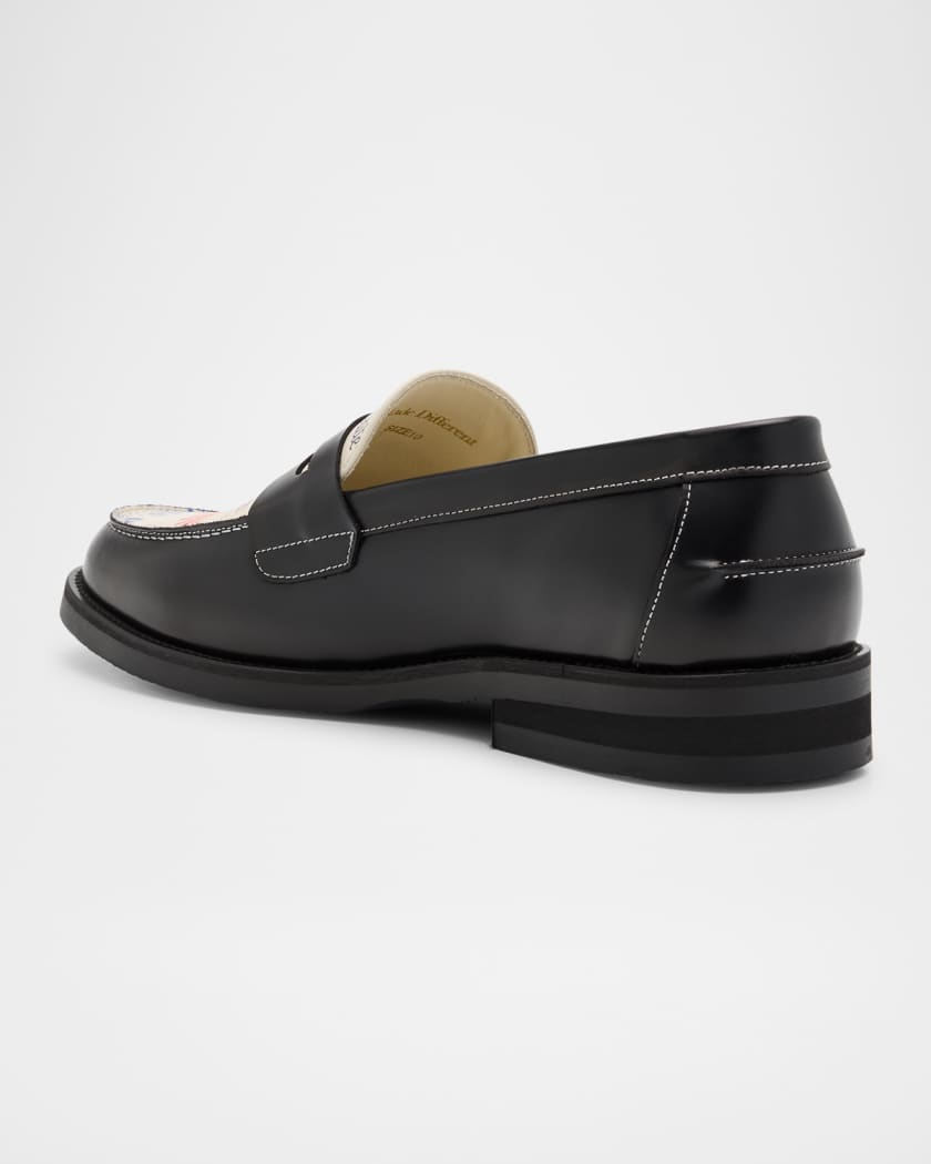 Men's Wilde La Grande Paix Leather Penny Loafers
