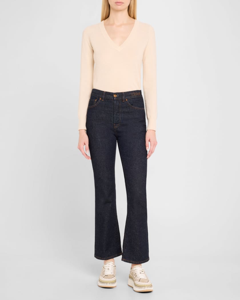 Nama Python-Print Leather Stitch Walking Sneakers