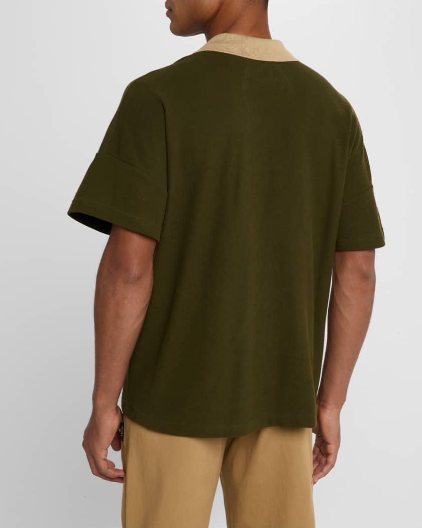 Men's Scramble Logo Stamp Polo Shirt