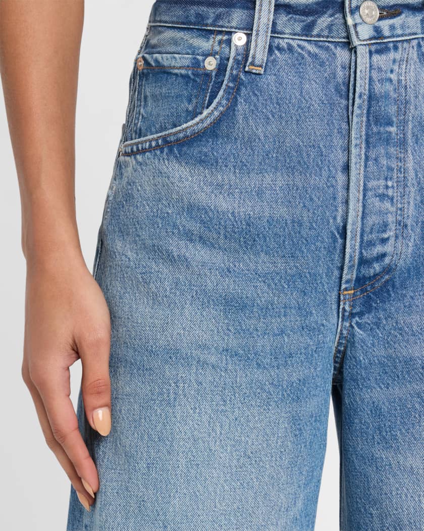 Ayla Raw Hem Cropped Jeans