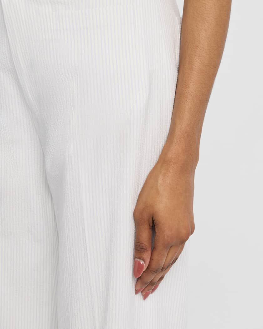 Le Slim Palazzo Modernist Pocket Jeans
