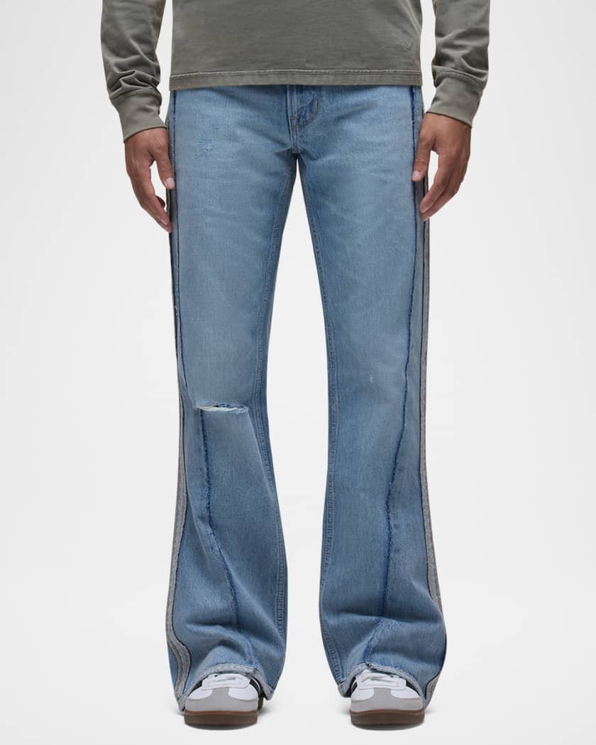 Men's Walker Reconstruction Kick Flare Jeans