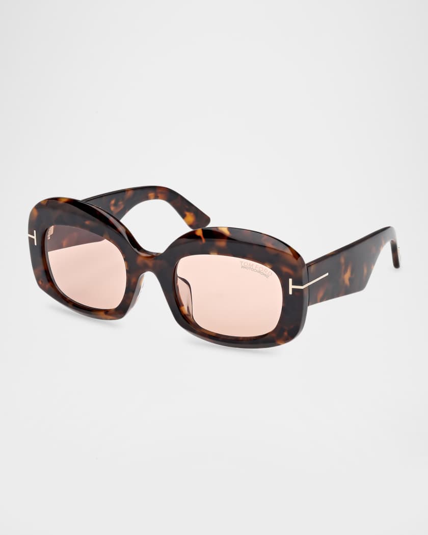 Carmen-02 Round Acetate Sunglasses