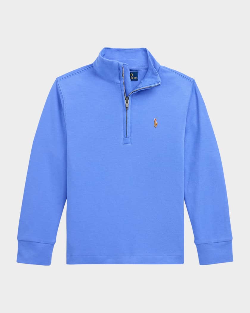トップス RALPH LAUREN Polo Ralph Lauren Wool Quarter-zip Sweater (RAF710876756) - Half