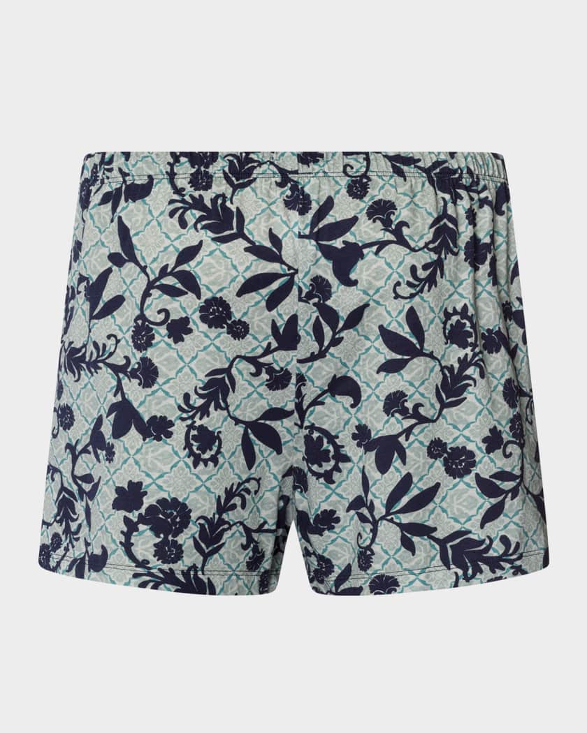 Men's Cotton Sporty Damask Boxer Shorts