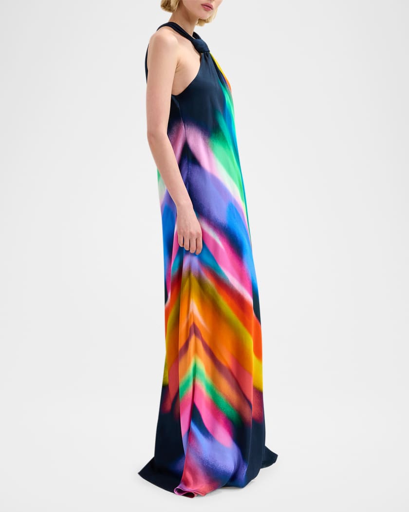 Halinki Knot Detail Maxi Dress
