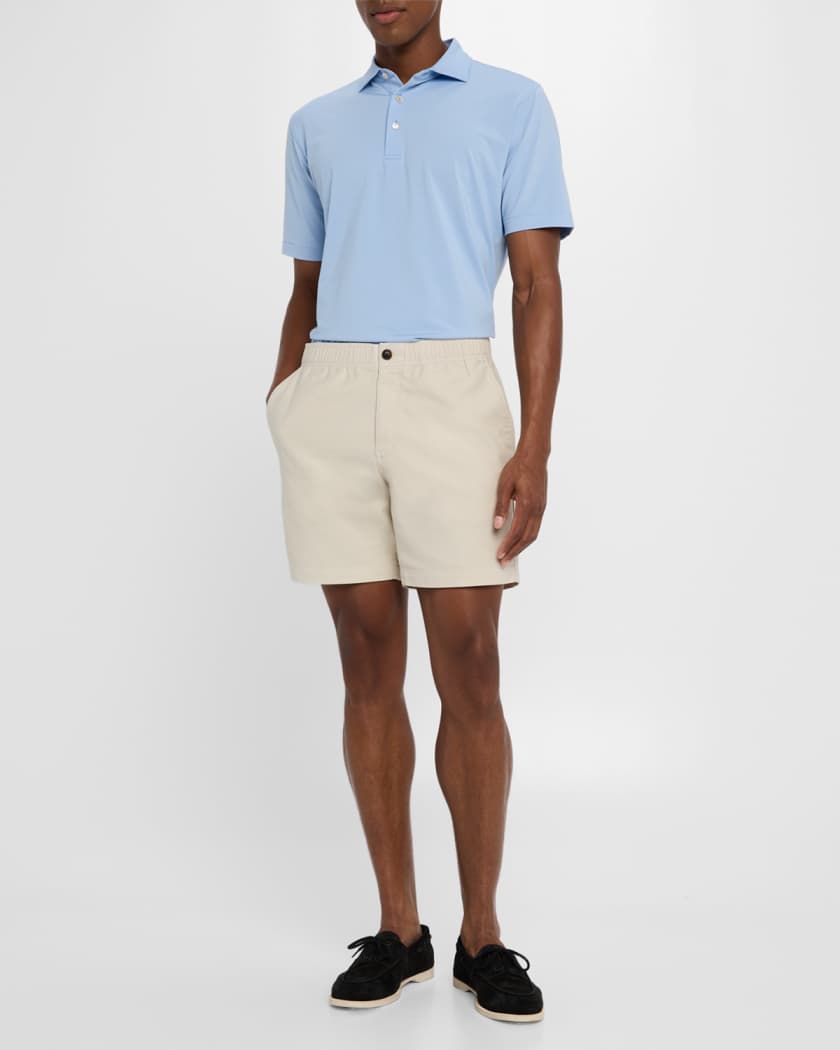 Men's Jubilee Stripe Performance Jersey Polo Shirt