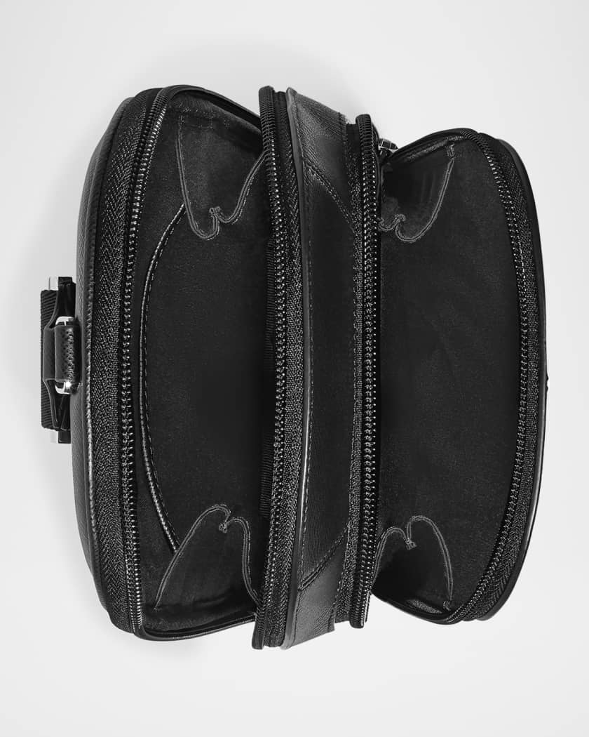 Men's Sartorial Leather Sling Bag