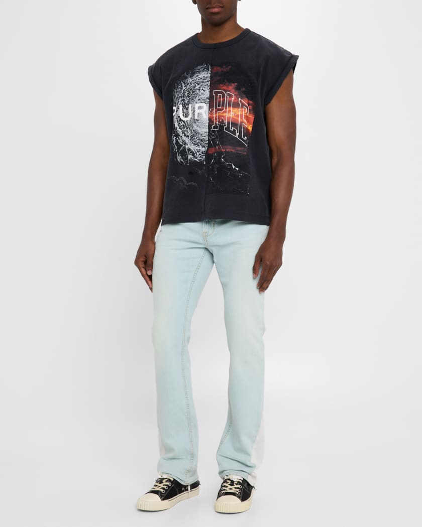 Men's Oversized Jersey Sleeveless T-Shirt