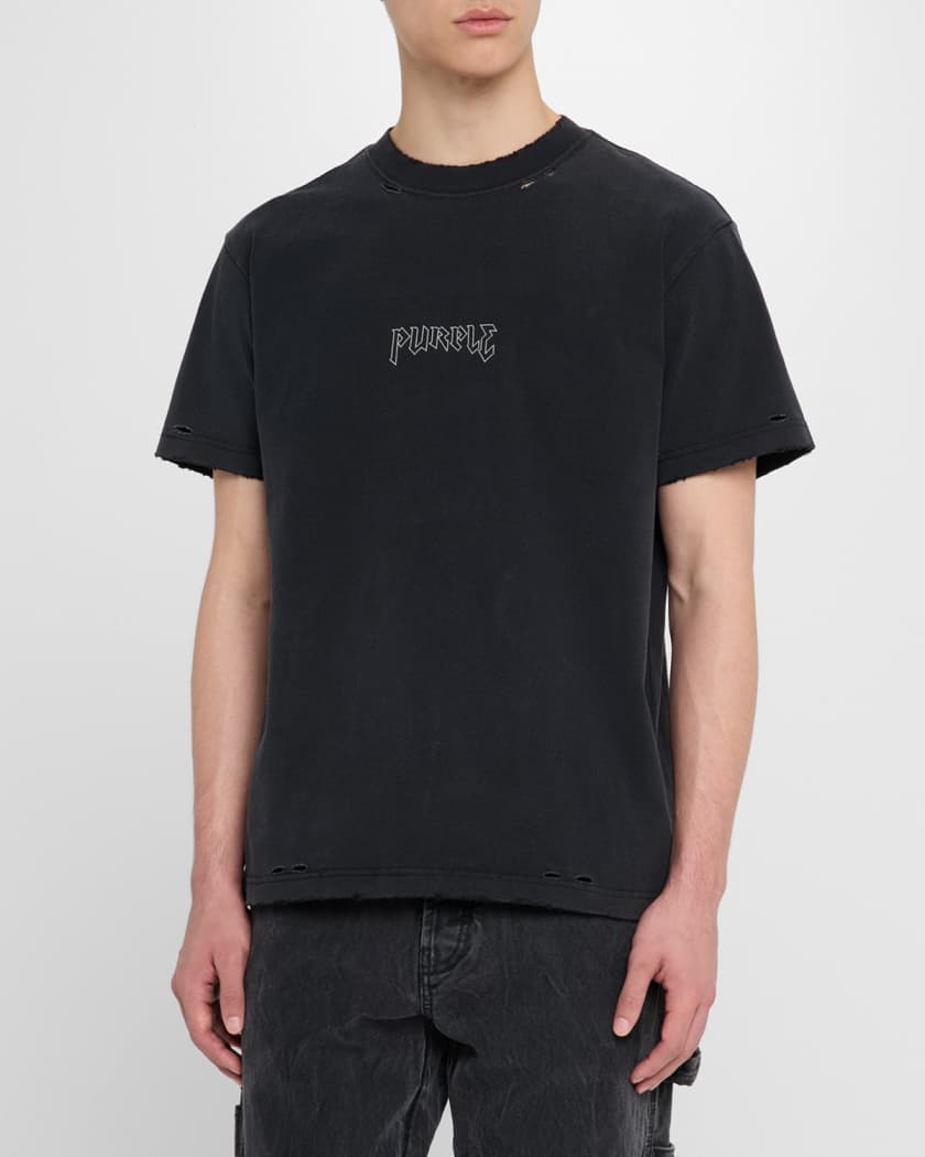 Men's Studded Logo Jersey T-Shirt