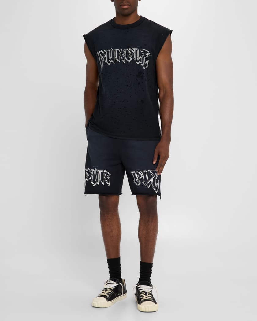 Men's Crackle Logo Tank Top