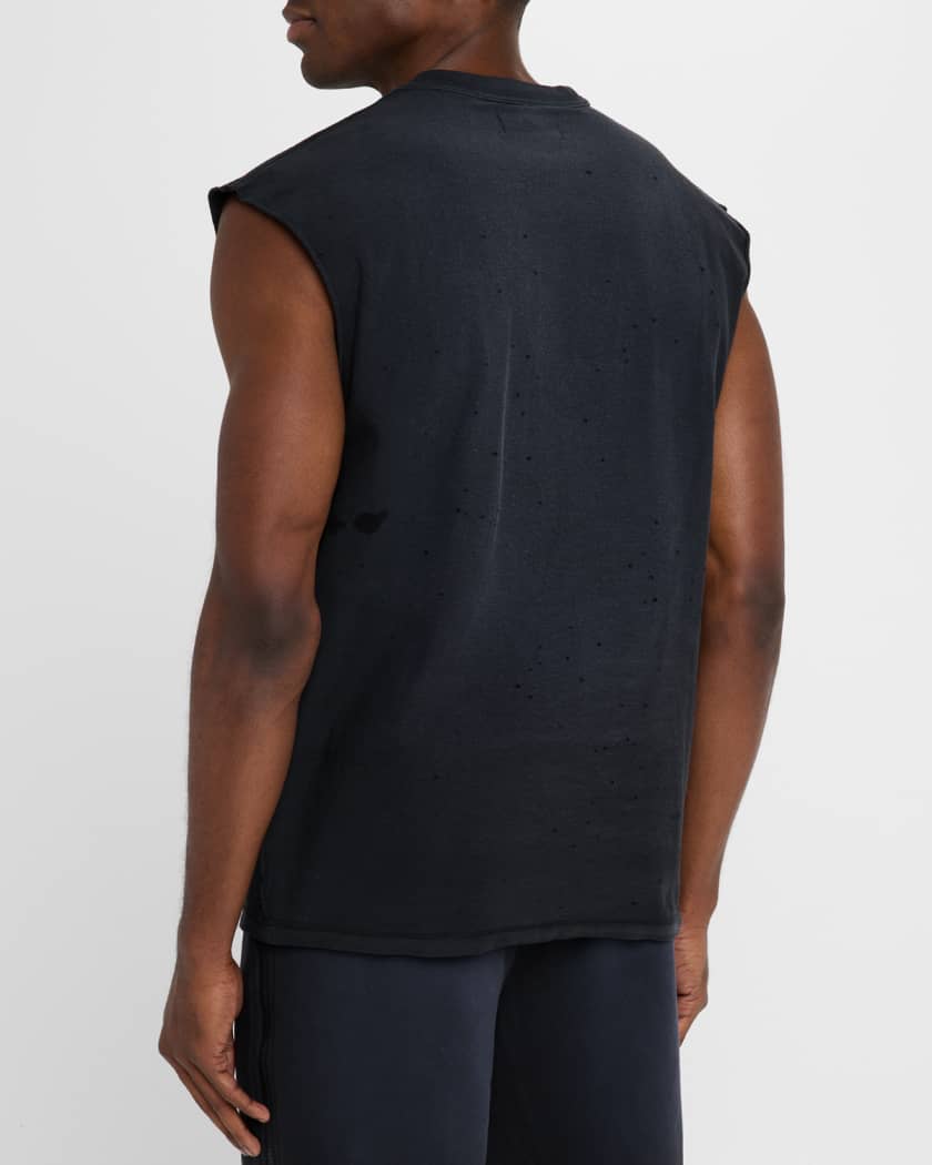 Men's Crackle Logo Tank Top