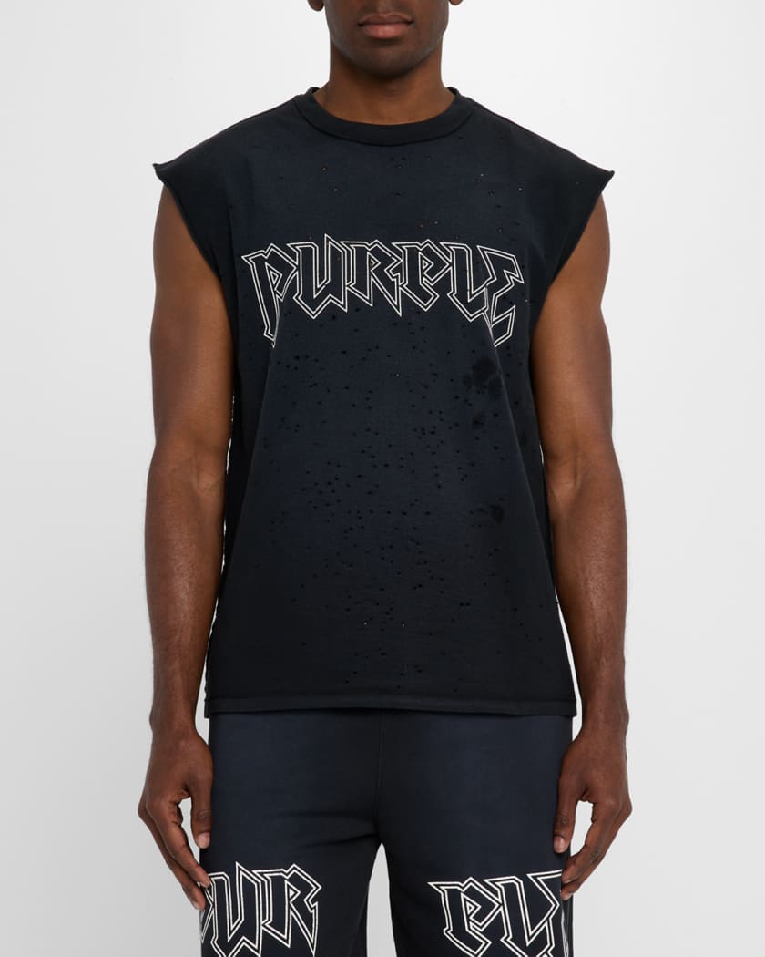 Men's Crackle Logo Tank Top