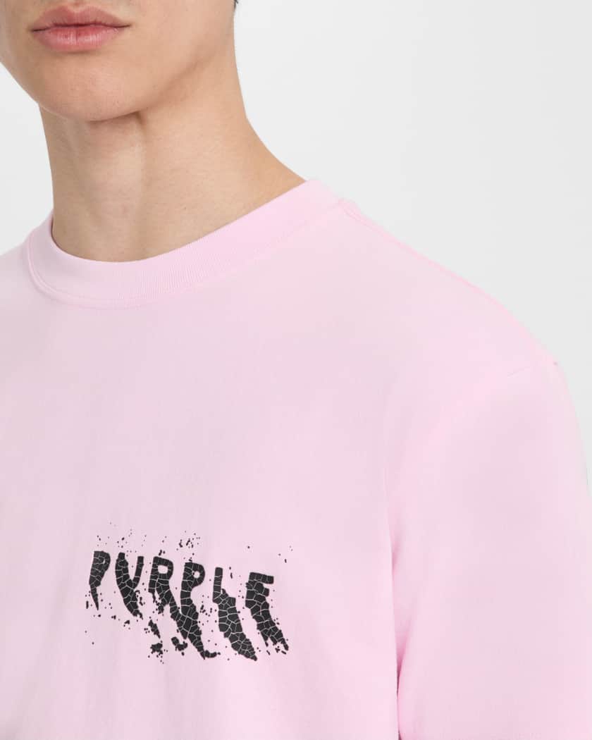 Men's Painted Wordmark Jersey T-Shirt