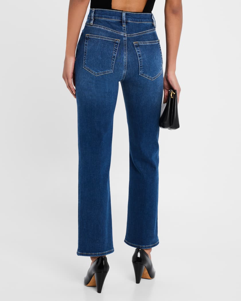 【送料&関税込】Frame 5-pocket Straight-leg Jeans Le Sleek Straight Jeans | Neiman Marcus