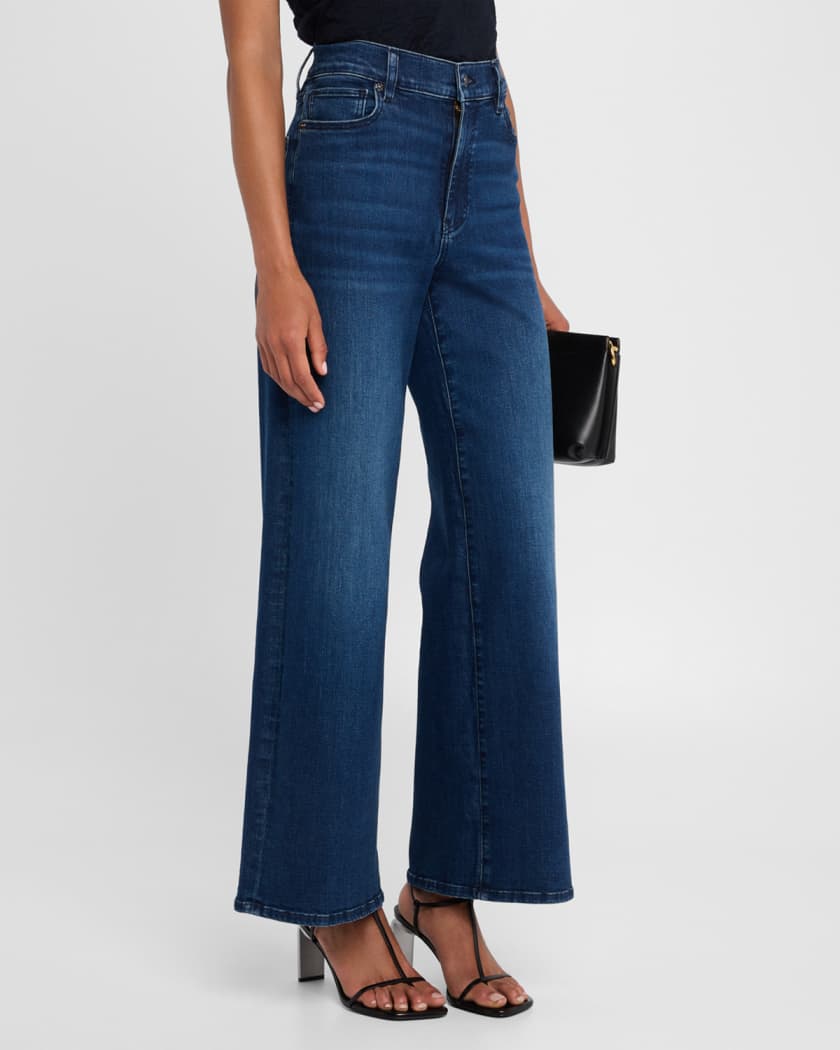 Le Slim Palazzo Jeans