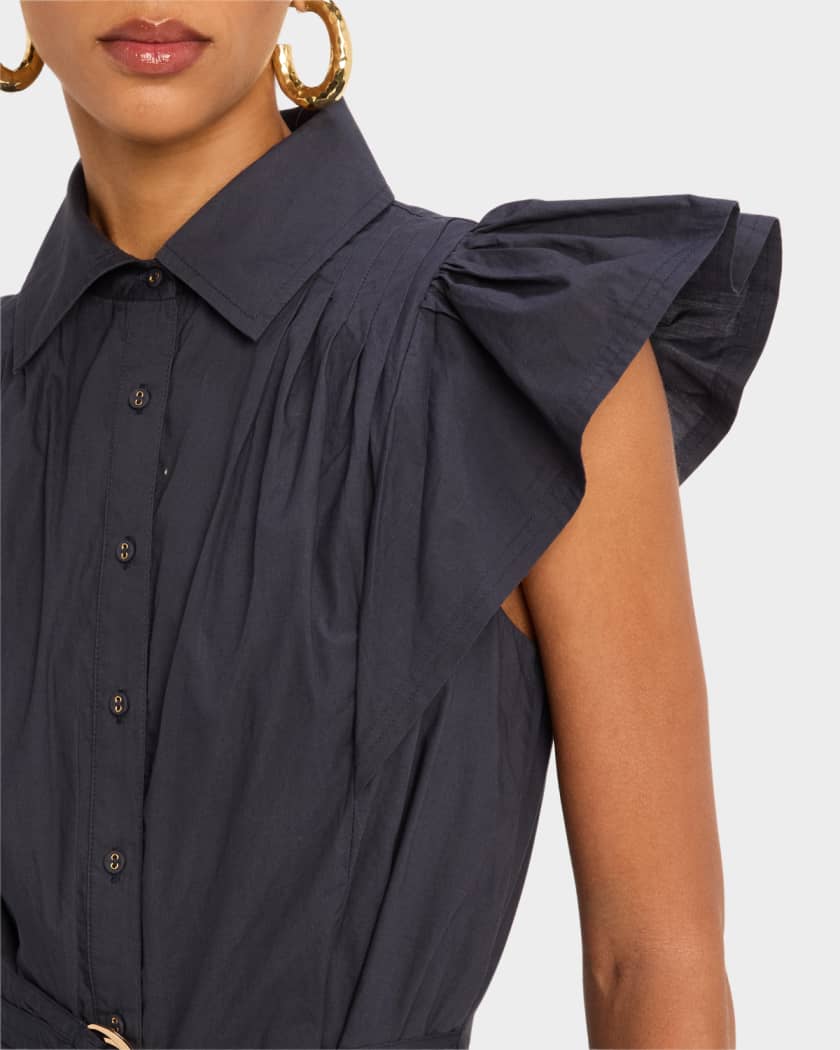 Embroidered Marceline Mini Dress