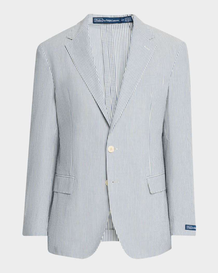 Polo Ralph Lauren Men's Polo Soft Tailored Seersucker Sport Coat | Neiman  Marcus