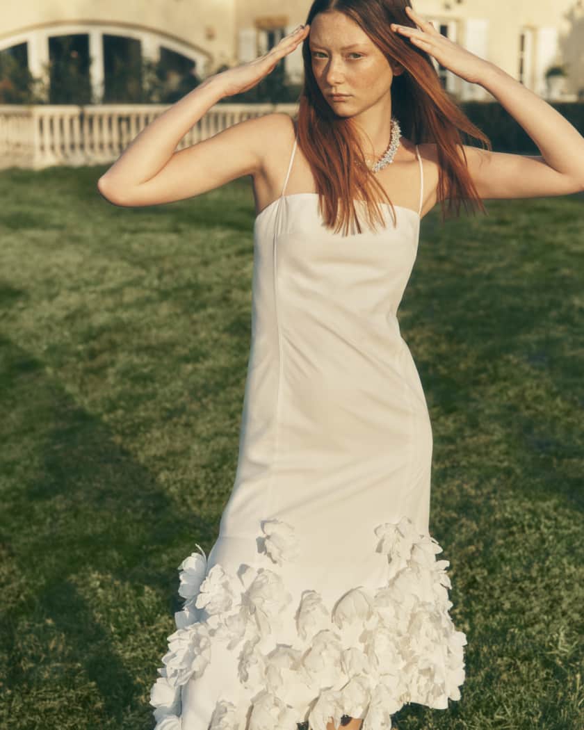 Bella Floral Sleeveless Midi Dress