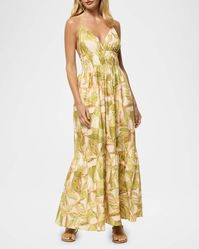 Cintra Abstract Maxi Dress