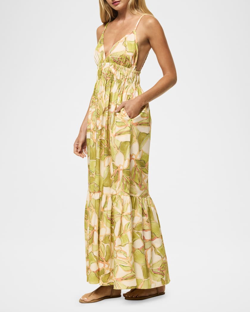 Cintra Abstract Maxi Dress