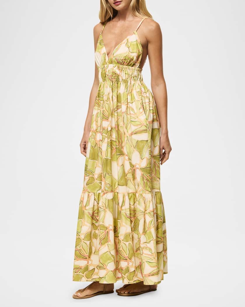 Cintra Abstract Maxi Dress