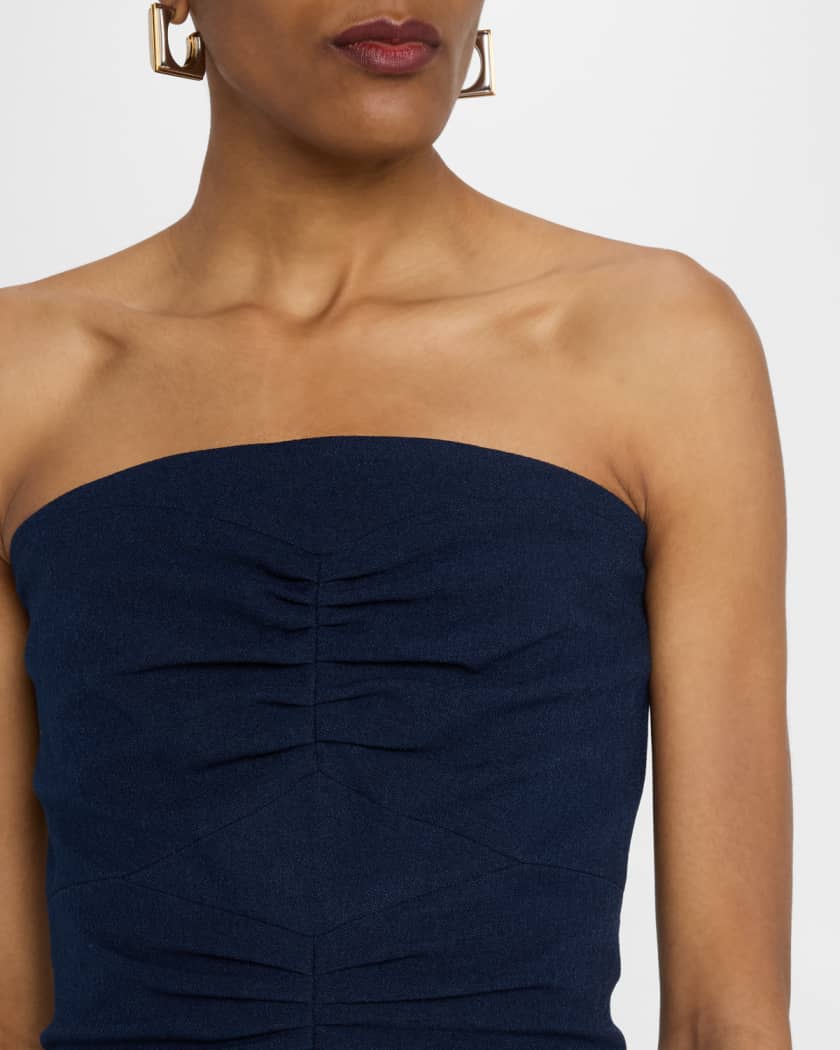 Wallis Strapless Cady Column Gown