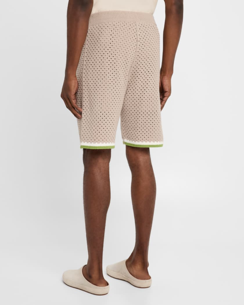 Men's Crochet Shorts