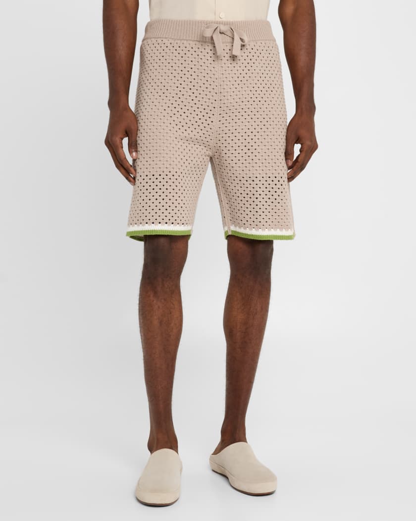 Men's Crochet Shorts