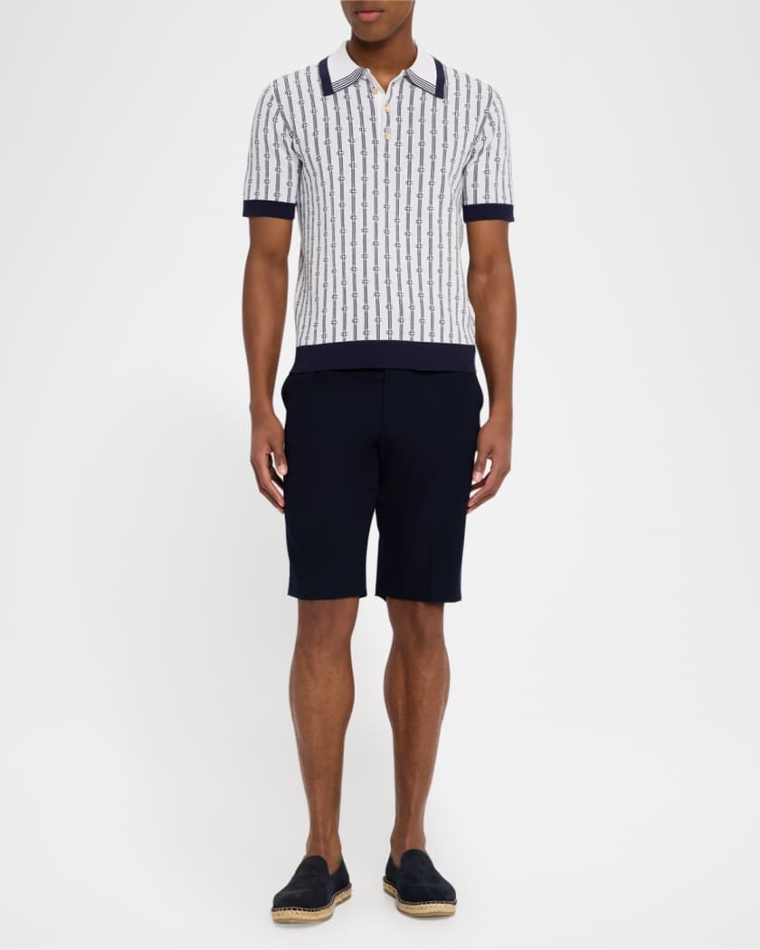 Men's Monogram Polo Shirt
