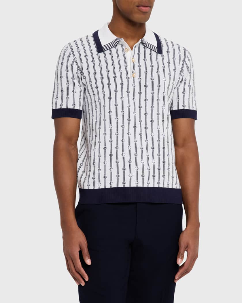 Men's Monogram Polo Shirt