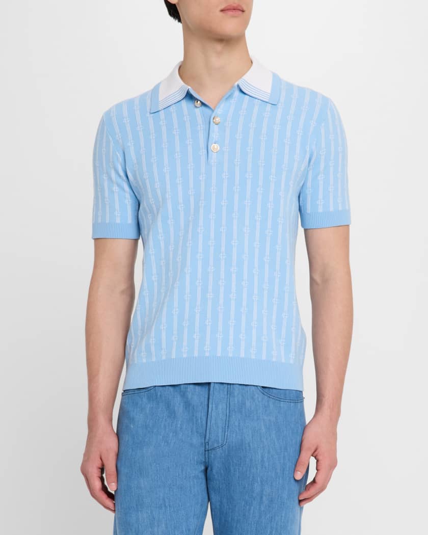 Men's Monogram Polo Shirt