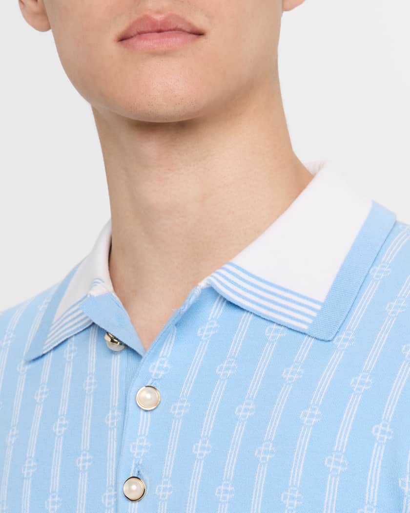 Men's Monogram Polo Shirt