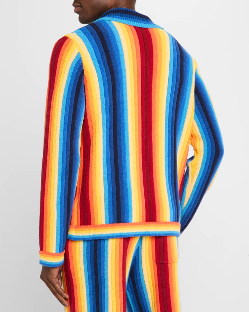 Men's Gradient Toweling Jacket