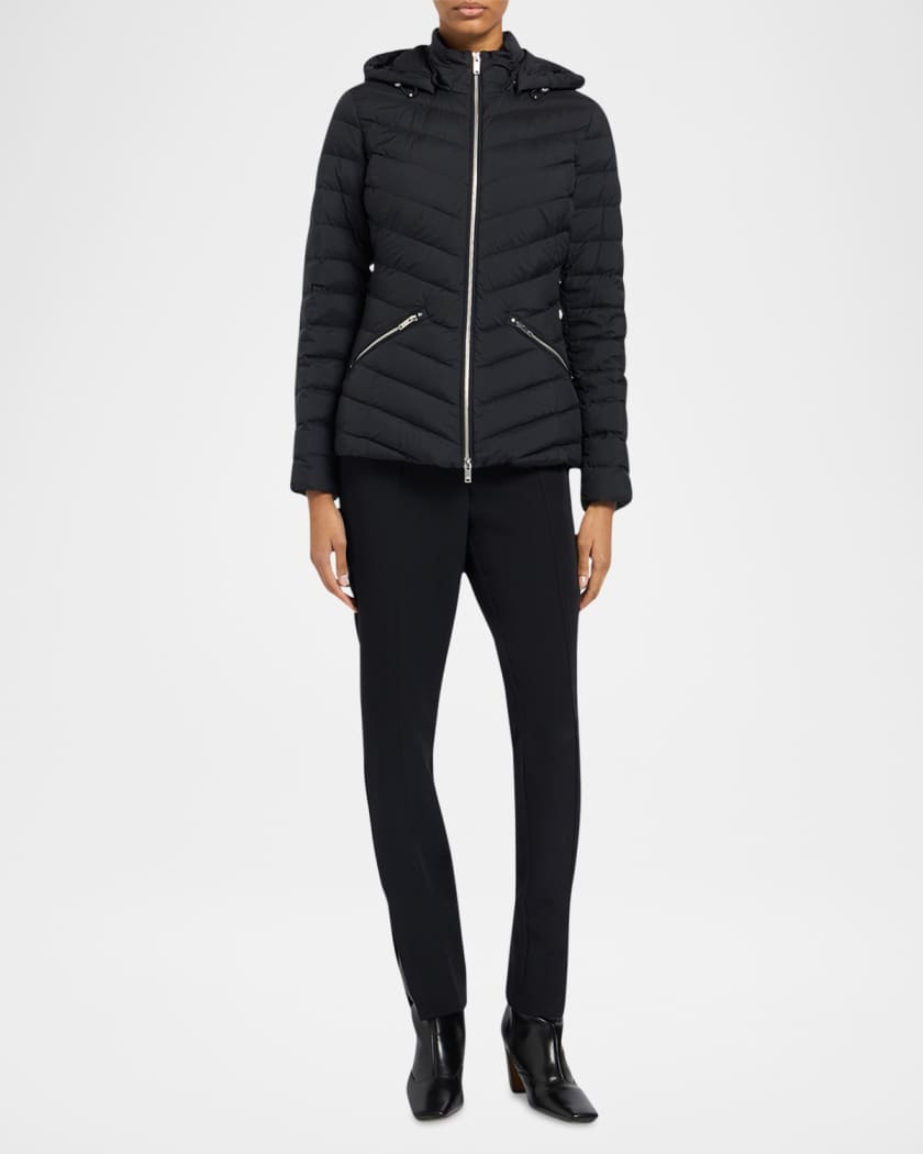 Lucille Air Down Hooded Puffer Jacket