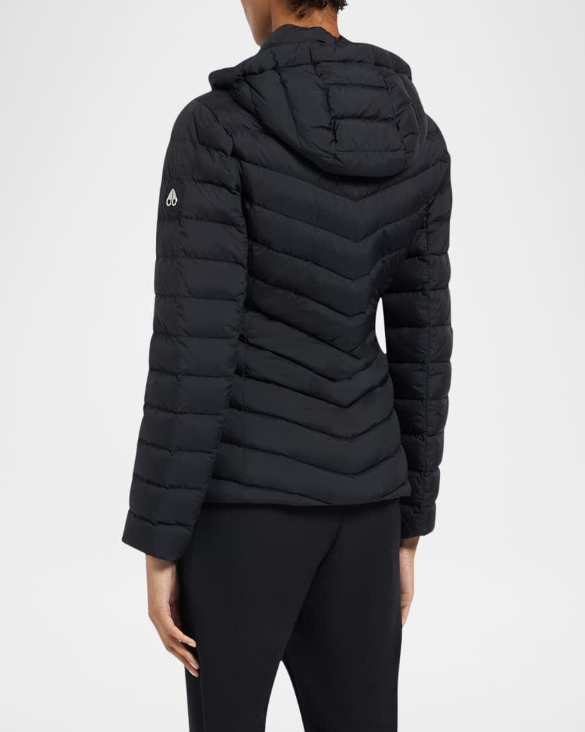 Lucille Air Down Hooded Puffer Jacket