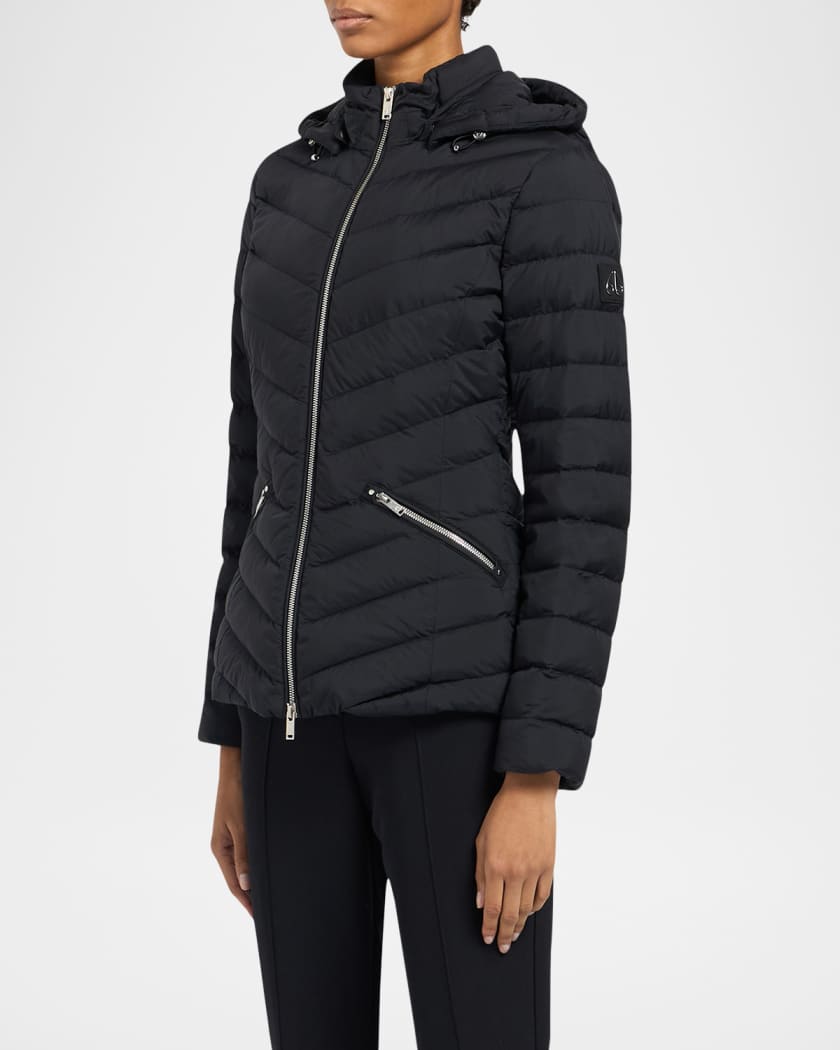 Lucille Air Down Hooded Puffer Jacket